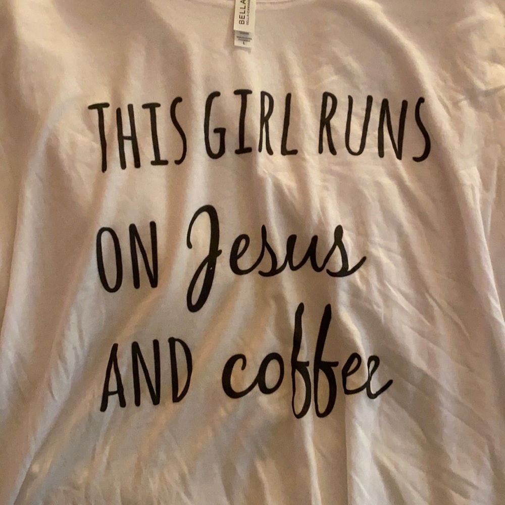 White Bella Canvas Crop Shirt